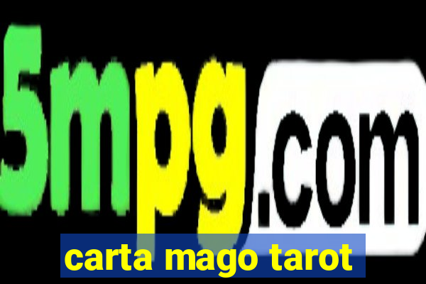 carta mago tarot